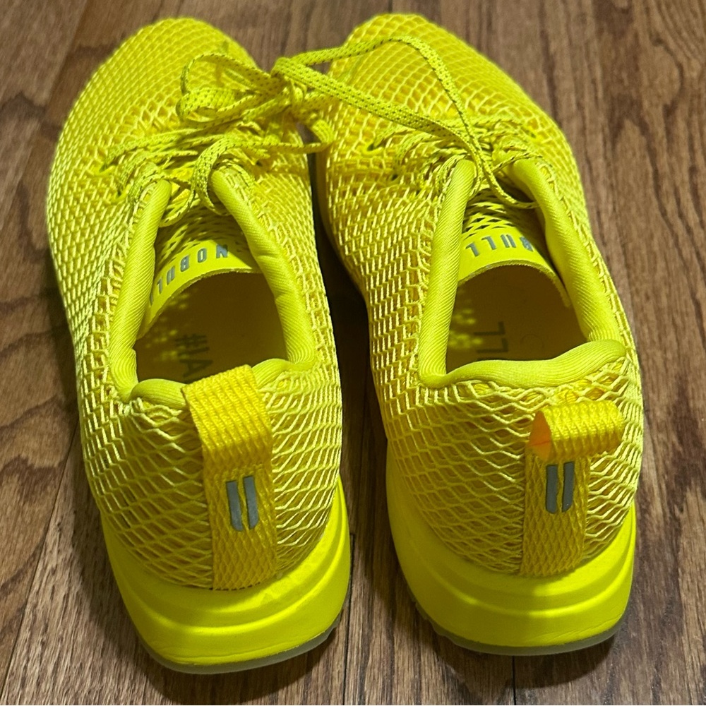 NOBULL Project Unisex Yellow Diamond Mesh Runner